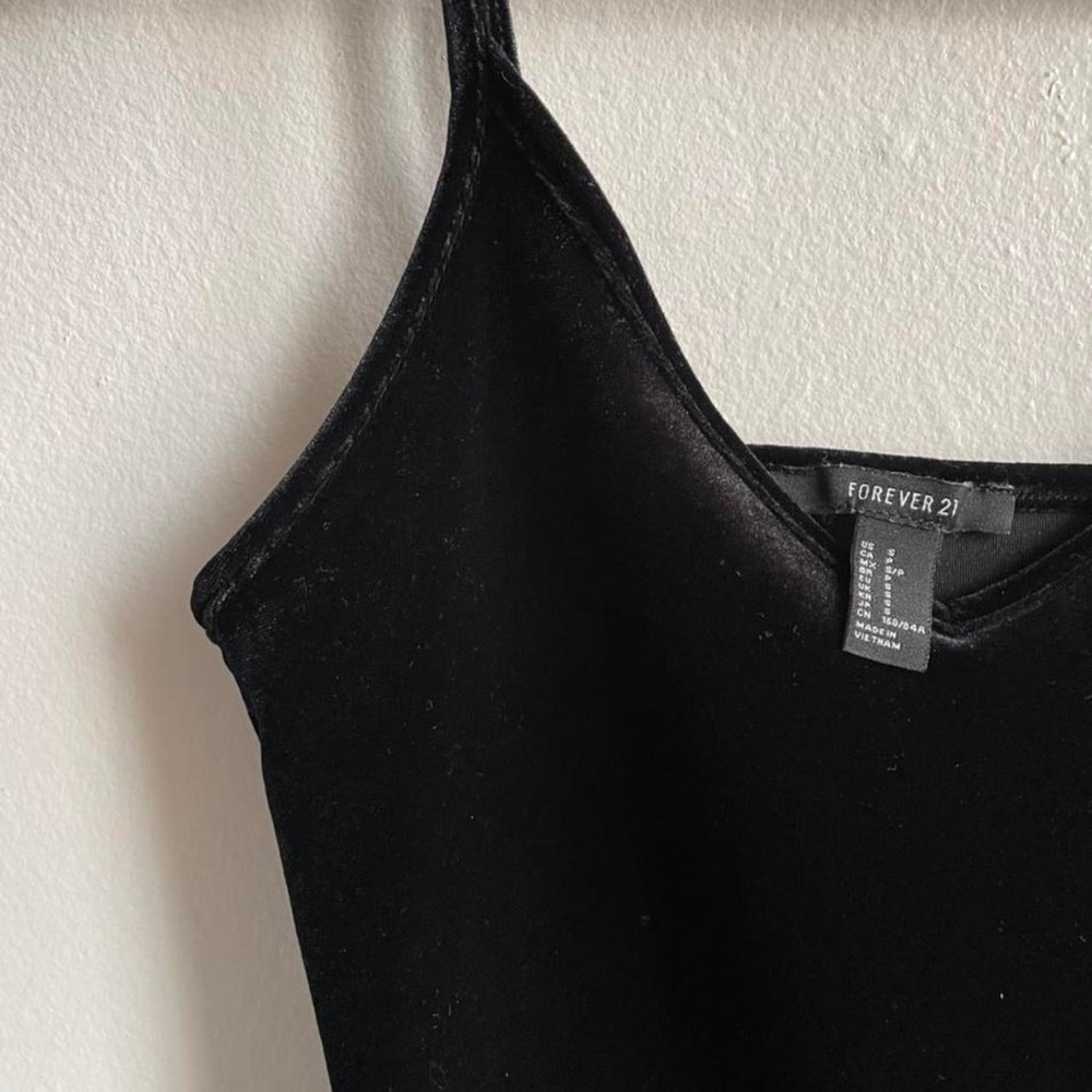 Forever 21 velvet tank top
